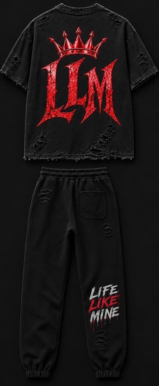 LLM Signature Set - BLACK/RED
